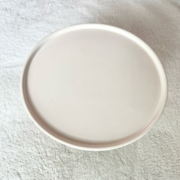 Grace Pantry Classic White & Gold Ceramic Round Cake Stand Dessert Display - Picture 2 of 5